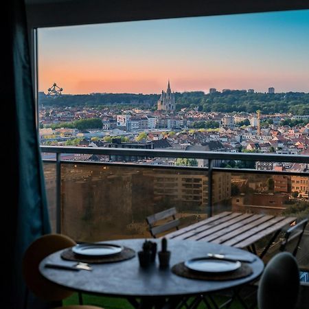 בריסל Studio Avec Vue Panoramique Et Parking Gratuit מראה חיצוני תמונה